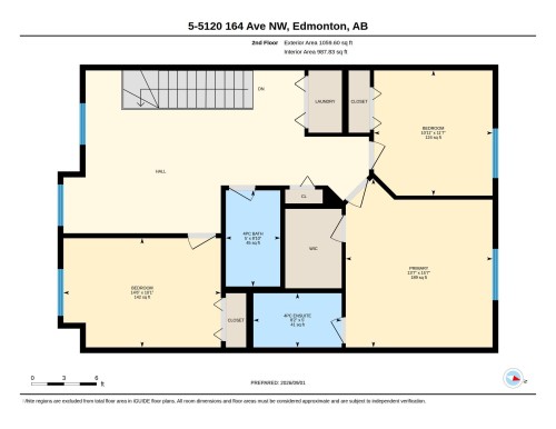 Floor plan - #5 5120 164 Av Nw, Edmonton, AB 