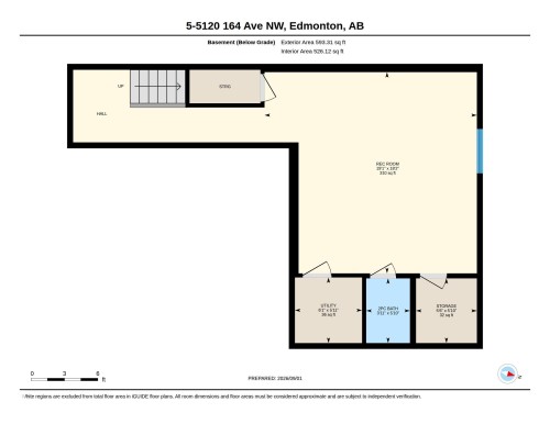 Floor plan - #5 5120 164 Av Nw, Edmonton, AB 