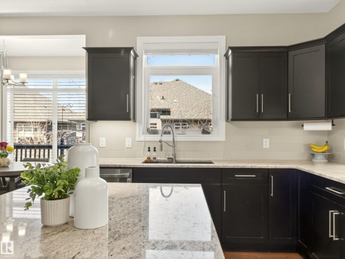 5610 Pierre Court, Beaumont, AB - Indoor Photo Showing Kitchen With Upgraded Kitchen