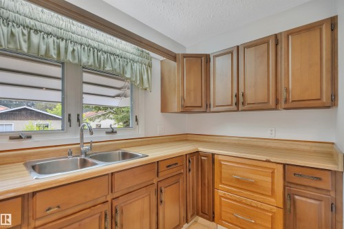 11527 88 Street Nw, Edmonton, AB - Indoor Photo Showing Kitchen With Double Sink