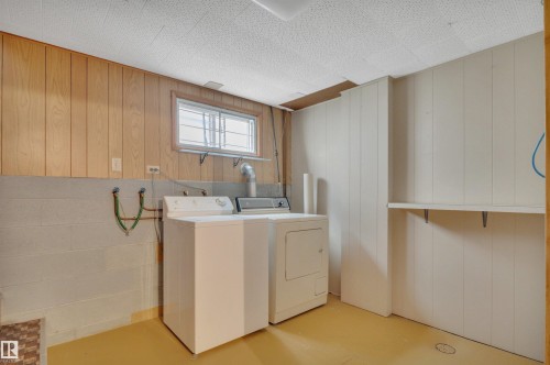 11527 88 Street Nw, Edmonton, AB - Indoor Photo Showing Laundry Room