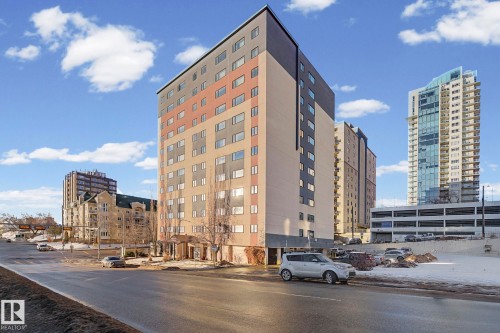 #808 9710 105 St Nw, Edmonton, AB - Outdoor With Facade