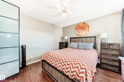 Recessed lighting, ceiling fan, and wood-finish flooring - #302 10606 123 St Nw, Edmonton, AB 