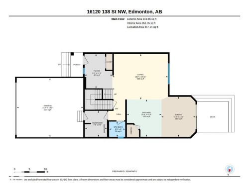 Floor plan - 16120 138 Street Nw, Edmonton, AB 