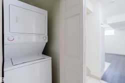 Stackable washer and dryer unit - 