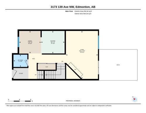 Floor plan - 3173 139 Avenue Nw, Edmonton, AB 