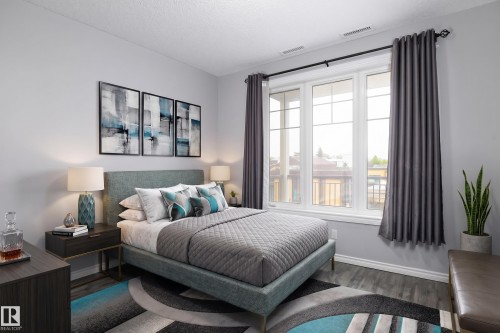Virtual Staging for bedroom - #314 9820 165 St Nw, Edmonton, AB 