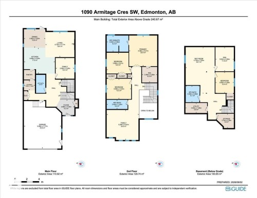 Floor plan - 1090 Armitage Crescent Sw, Edmonton, AB 