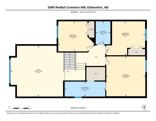 Floor plan - 2096 Redtail Common Nw, Edmonton, AB 