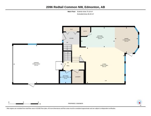 Floor plan - 2096 Redtail Common Nw, Edmonton, AB 