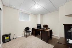 Recessed lighting and a drop ceiling - 