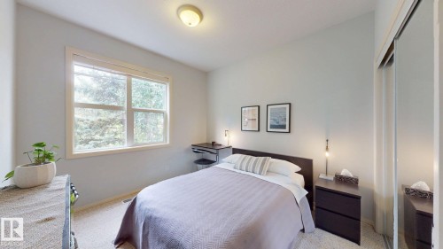 Window with white trim - 9846 112 Street Nw, Edmonton, AB 