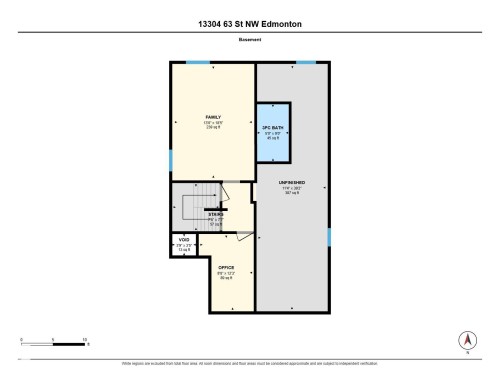 Floor plan - 13304 63 Street Nw, Edmonton, AB 