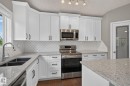 4914 152A Avenue Nw, Edmonton, AB  - Indoor Photo Showing Kitchen With Double Sink With Upgraded Kitchen 