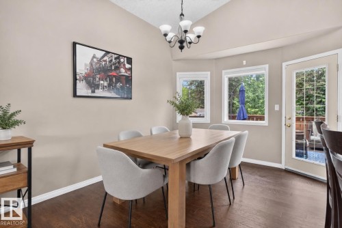 4914 152A Avenue Nw, Edmonton, AB - Indoor Photo Showing Dining Room