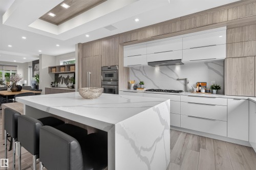 9741 90 Avenue Nw, Edmonton, AB - Indoor Photo Showing Kitchen With Upgraded Kitchen