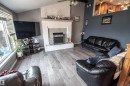 24 Glenwood Crescent, Stony Plain, AB  - Indoor Photo Showing Living Room With Fireplace 