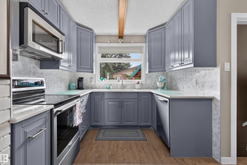 6503 88 Avenue Nw, Edmonton, AB - Indoor Photo Showing Kitchen With Upgraded Kitchen
