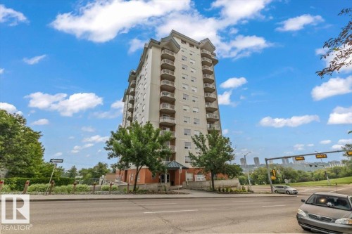 #704 9707 105 St Nw, Edmonton, AB - Outdoor With Balcony With Facade