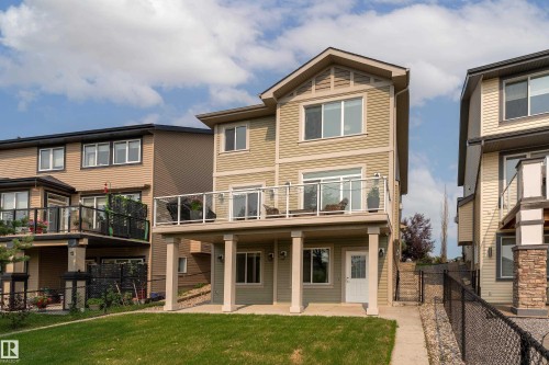 3301 Abbott Crescent Sw, Edmonton, AB - Outdoor With Deck Patio Veranda With Facade