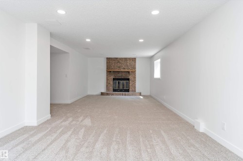 8311 184 Street Nw, Edmonton, AB - Indoor With Fireplace