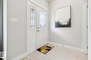 Double entry doors with decorative glass panels - 9919 79 Street Nw, Edmonton, AB 