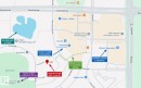 Map. Illustrating the location of the property at 5407 14 Ave SW relative to various points of interest and infrastructure - 5407 14 Avenue Sw, Edmonton, AB 