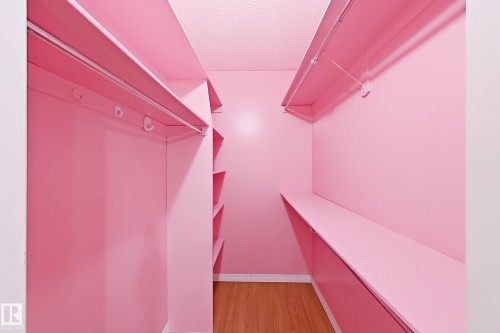 Built-in shelving, clothing rods, and wood-finish flooring - 3015 37 Street Nw, Edmonton, AB 