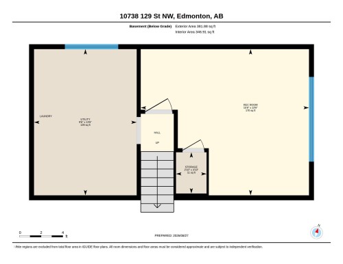 Floor plan - 10738 129 Street Nw, Edmonton, AB 