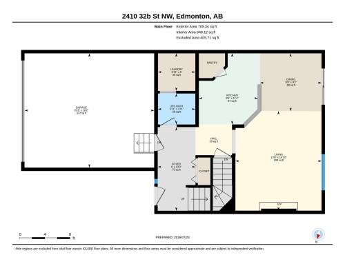 Floor plan - 2410 32B Street Nw, Edmonton, AB 