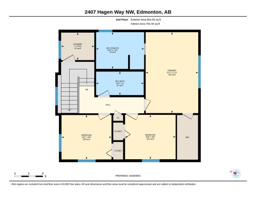 Floor plan - 2407 Hagen Way Nw, Edmonton, AB 