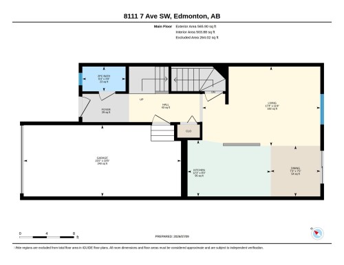 Floor plan - 8111 7 Ave Avenue Sw, Edmonton, AB 