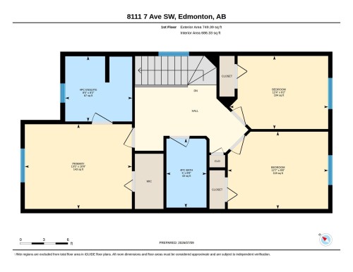 Floor plan - 8111 7 Ave Avenue Sw, Edmonton, AB 
