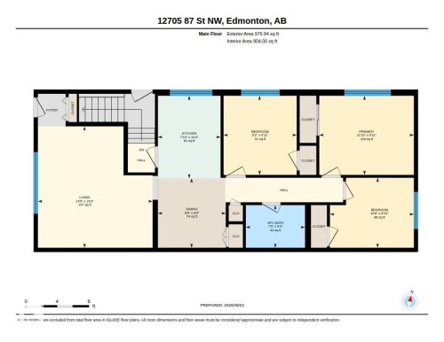 Floor plan - 12705 87 Street Nw, Edmonton, AB 