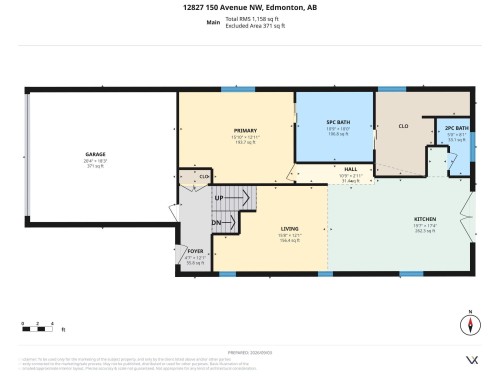 Floor plan - 12827 150 Avenue Nw, Edmonton, AB 