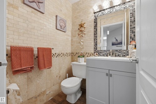 Main floor 2PC bath - 6910 158A Avenue Nw, Edmonton, AB 