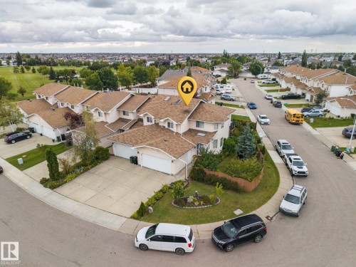 Aerial view of home - 6910 158A Avenue Nw, Edmonton, AB 