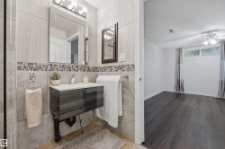 Large fully finished basement ensuite 3PC bathroom - 