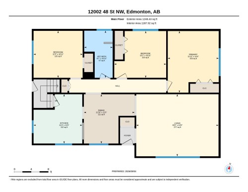 Floor plan - 12002 48 Street Nw, Edmonton, AB 