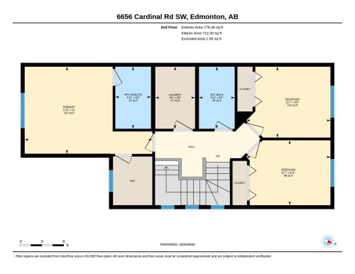Floor plan - 6656 Cardinal Rd Sw, Edmonton, AB 