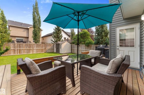 112 Appleton Crescent, Sherwood Park, AB - Outdoor With Deck Patio Veranda With Exterior