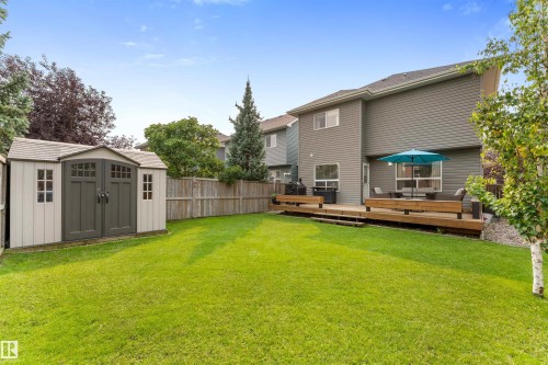 112 Appleton Crescent, Sherwood Park, AB - Outdoor With Deck Patio Veranda With Backyard With Exterior