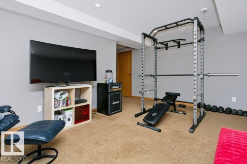 9607 101 Street Nw, Edmonton, AB - Indoor Photo Showing Gym Room
