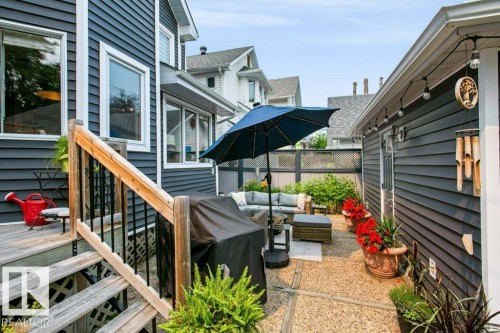 9607 101 Street Nw, Edmonton, AB - Outdoor With Deck Patio Veranda With Exterior