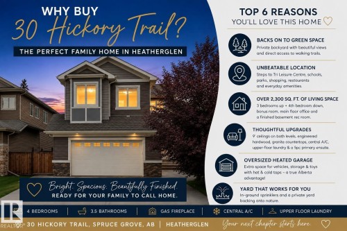 30 Hickory Trail, Spruce Grove, AB 