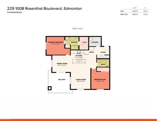 #229 1008 Rosenthal Bv Nw, Edmonton, AB 