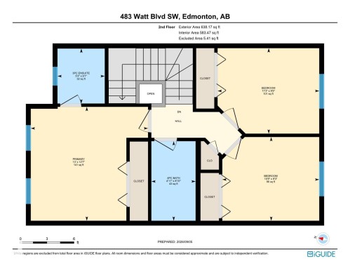 Floor plan - 483 Watt Boulevard Sw, Edmonton, AB 