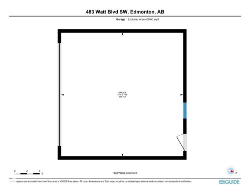 Floor plan - 483 Watt Boulevard Sw, Edmonton, AB 