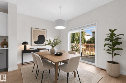 38 Ellice Bend, Fort Saskatchewan, AB - Indoor Photo Showing Dining Room