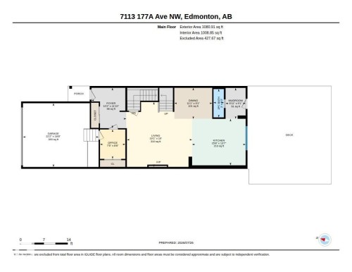 Floor plan - 7113 177A Avenue Nw, Edmonton, AB - Other